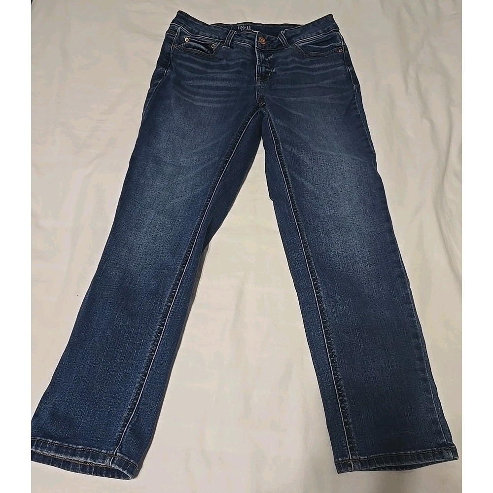 Time And Tru Women's 8 Petite Straight Jeans